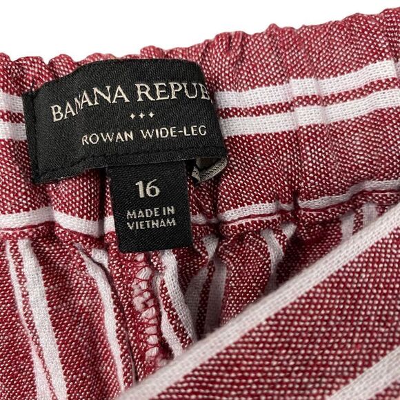 Banana Republic Womens size 16 Rowan Wide Leg Crop Pants - Picture 5 of 6